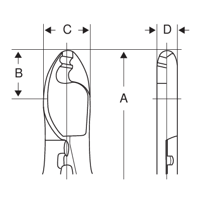 Kabelsaks 70mm² Ø13mm
