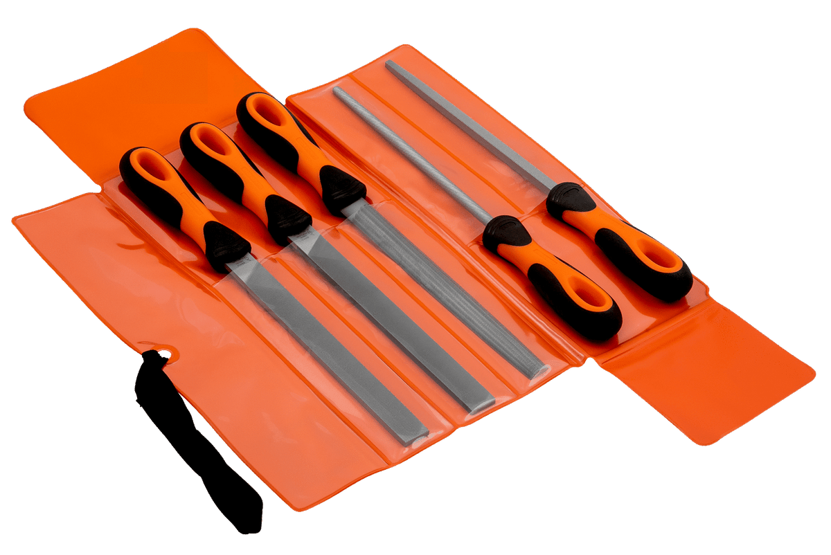 File set w/5 pieces coarse & medium cutting