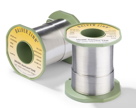 Tin spole SN100C® - SnCu0,7Ni FG 2,2% REL0 0,3 mm 400g