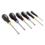 Screwdriver set w/6 pieces 4xslotted 2xPZ