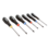 Screwdriver set w/6 pieces 2xslotted, 2xPH, 2xPZ