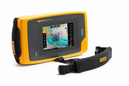 Fluke ii500 Sonic Industrial Imager med tilhørende bærerem og SoundMap display.