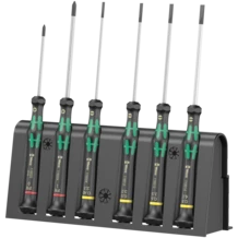 Screwdriver set electronics micro PH0/1 straight 2.5/3.0/3.5/4