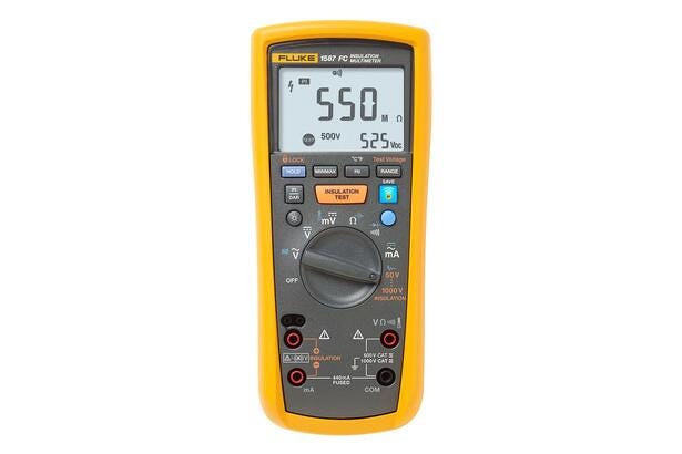Digital multimeter. w/ insulation. Test KIT incl 62Max and i400