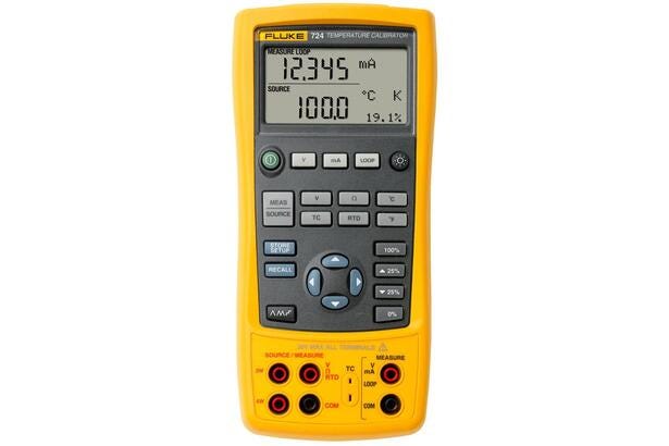 FLUKE-724,TEMPERATURE CALIBRATOR