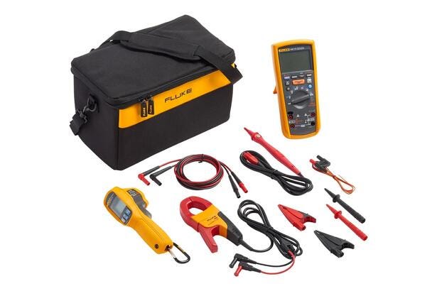 Digital multimeter. w/ insulation. Test KIT incl 62Max and i400