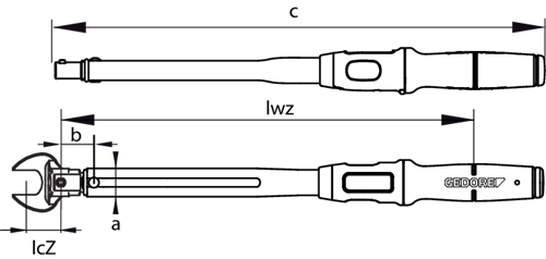 Torcofix Z16 10-50 NM Torque wrench TF-Z50