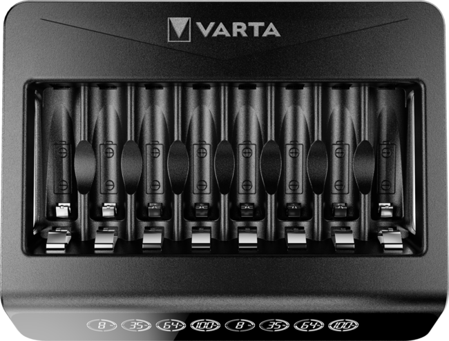 Varta LCD multi charger+ f/AAA, AA Delivered without batteries