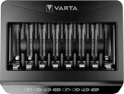Varta LCD multi charger+ f/AAA, AA Delivered without batteries