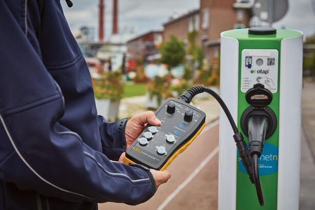 Fluke-FEV300/KIT ITDK,stik test adaptor Elbil stik test adaptor Elbil lader m/Tp. 2 stik & 1664FC IT