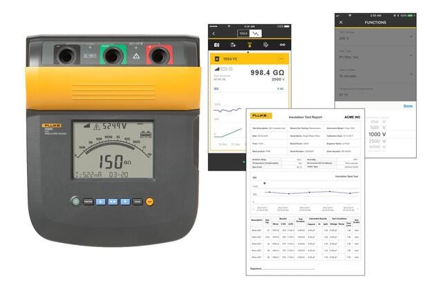 Insulation resistance tester 5kV