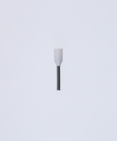 Terminalrør isoleret HVID 0,5mm²-L8mm; pose m/500stk.