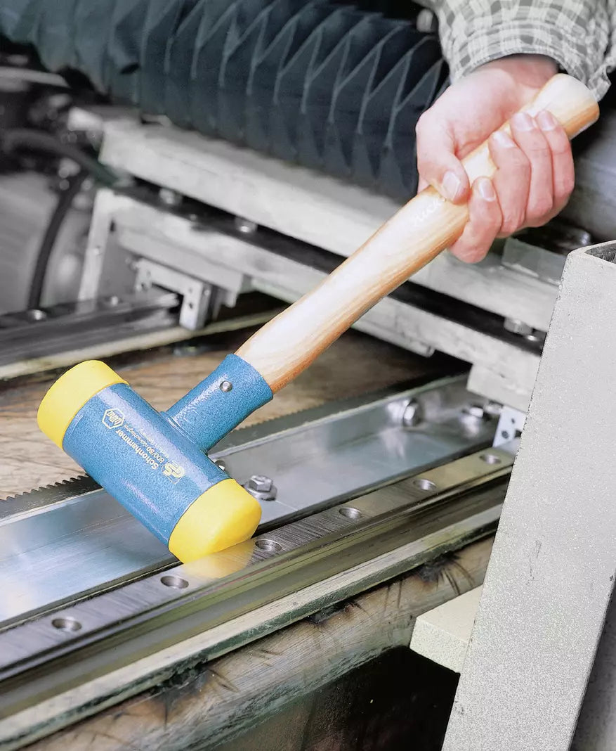 Hammer Ø50mm plastic head steel shaft - 1400gr. 802 series