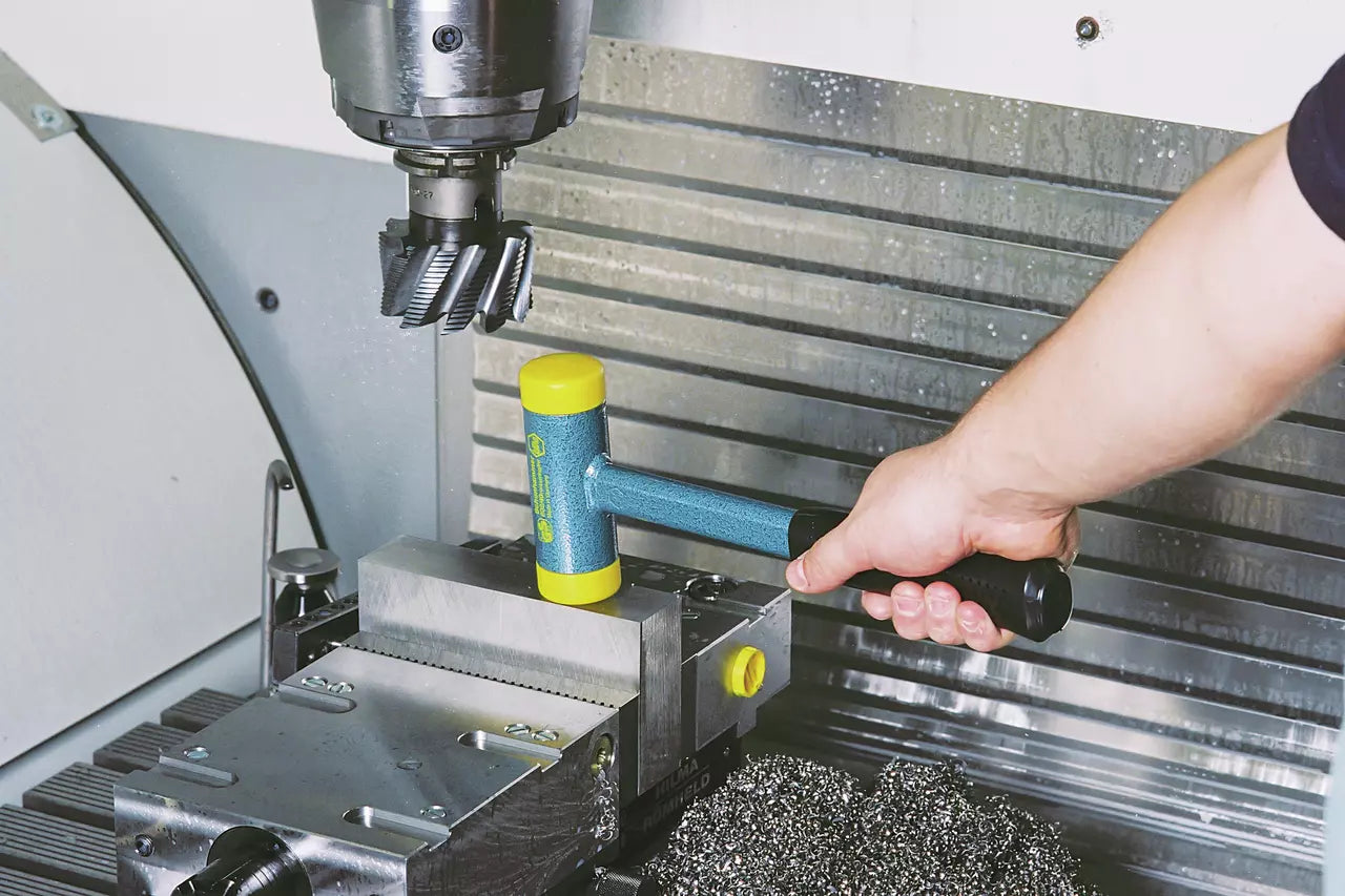 Hammer Ø50mm plastic head steel shaft - 1400gr. 802 series