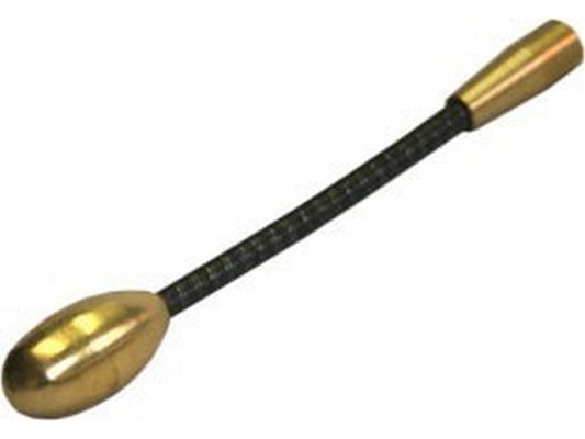 Fleksibel føreknop messing M5 13mm; m/fjeder; (3 stk.)