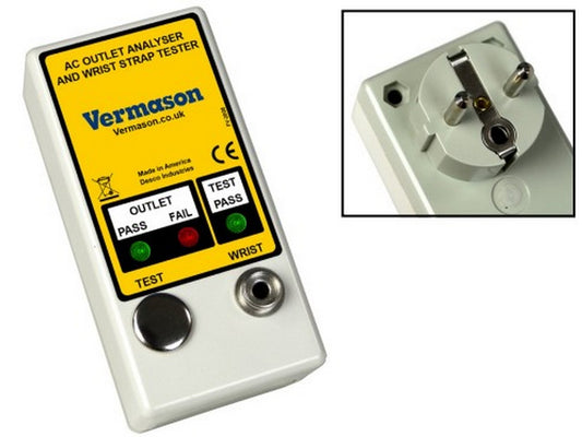 ESD tester t/håndledsbånd