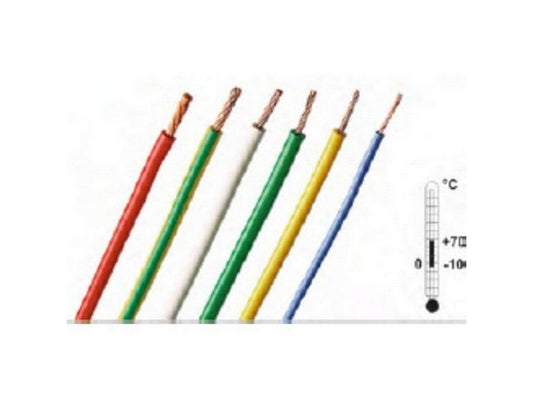 Wire FLEXI-E/HK 0.25mm2 green 100m roll