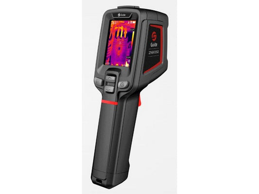 Thermal camera pixel 256x192/-20℃-550℃ w/32GB TF card/2MP digital camera w/rechargeable Li-Ion bat