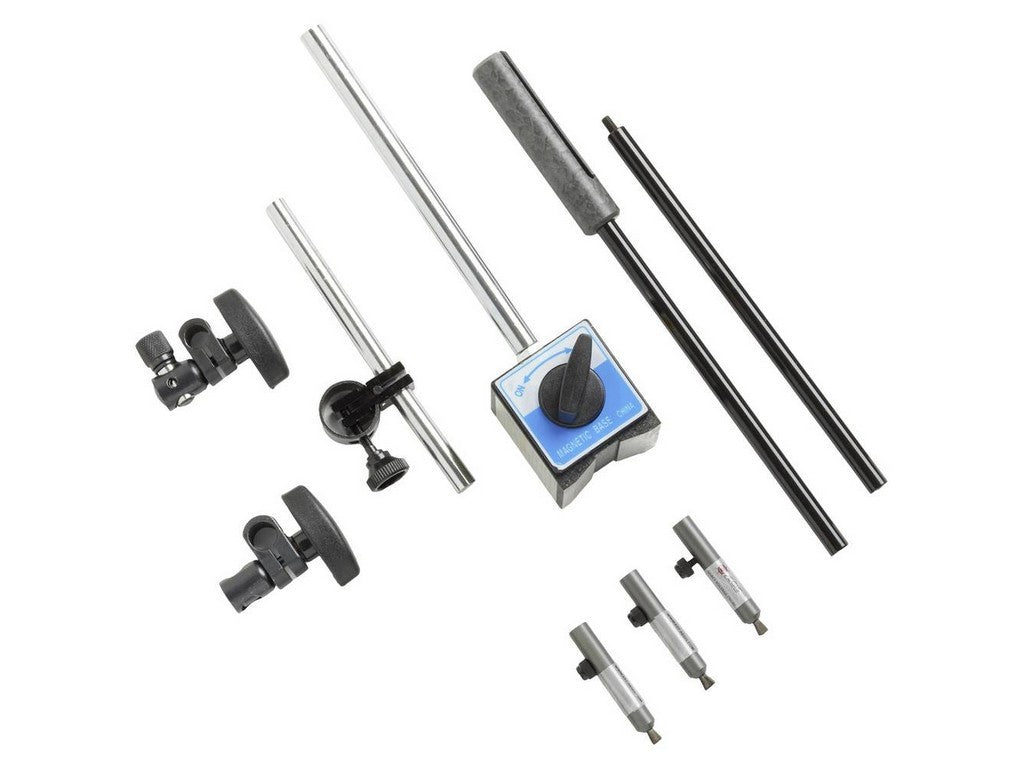 Magnetic base/set for measuring shaft tension