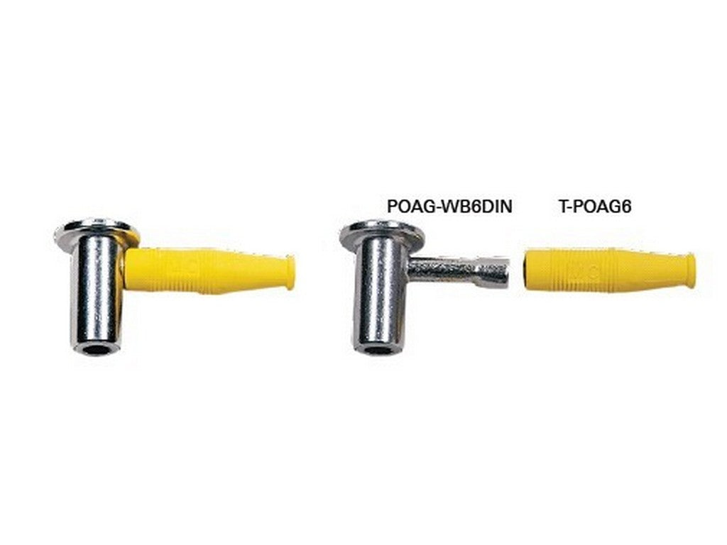 Vinkelstik medico gul POAG-KBT6DIN