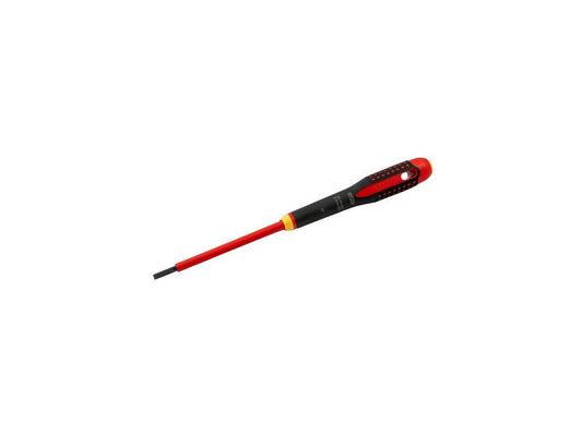 ERGO™ VDE Insulated slotted screwdriver with 3-component handle 2.5 mm x 75 mm