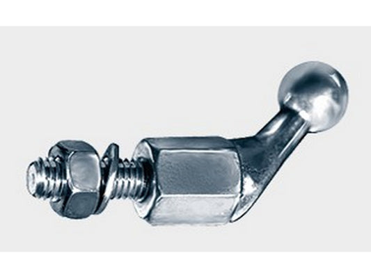 Ball bolts 45° Ø20mm x M12 external thread 45mm