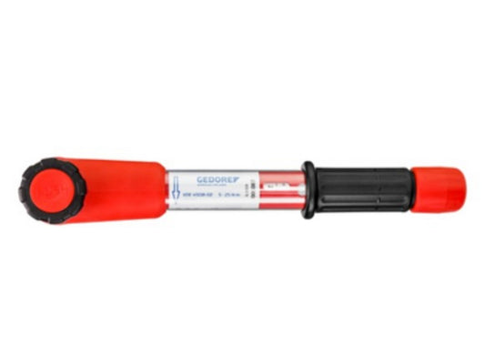 Gedore Torque wrench 1/2 10-50Nm +/-4%, scale step 0.25Nm 1000V insulated