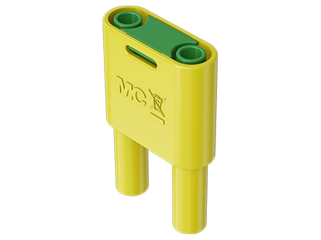 Socket SKS2-4N-19 CATII 1000V 32A YELLOW/GREEN