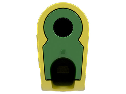 Isolation til bananstik KT-L-4-30 Ø4mm GUL/GRØN for 1mm² ledn. t/SLQ-4x +SLM-4x