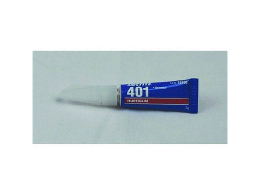 Loctite 401 hurtiglim tynd 3g tube Cyanoacrylate