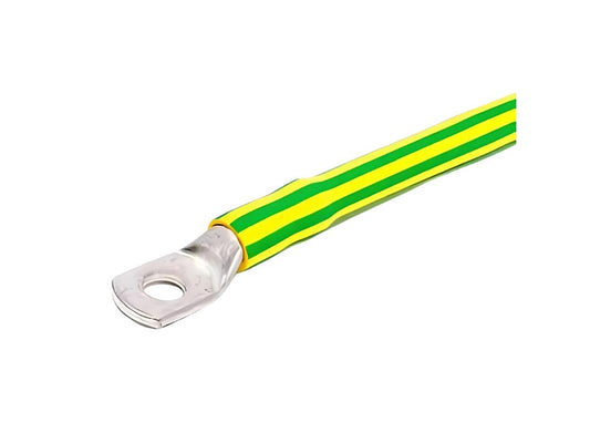 Krympeslange 39,0mm 2:1 gul/grøn 30m