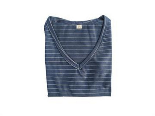 Tank top ESD Navy blue w/white stripe, size 2XL