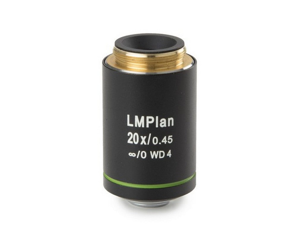 Infinity plan PL-M 20x/0.40IOS objective. Working distance 7,8 mm. No coverglass correcti