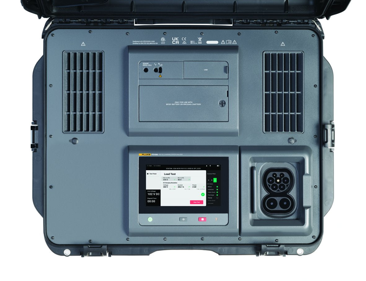 Fluke FEV500 High-Speed DC EV Charging Point Analyser