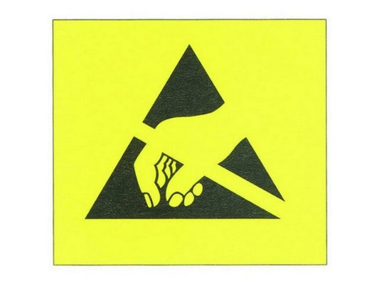 Label 5x5mm ESD (1000 stk)