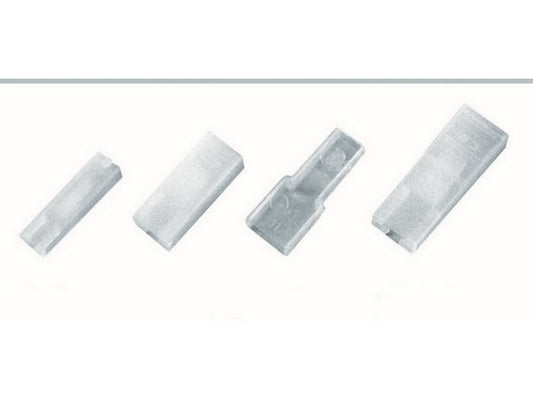 Insulation for uninsulated flat connectors 0.5-2.5mm-4.8mm