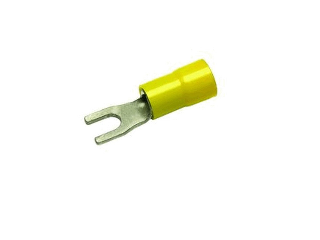 Yellow fork cable lug 4-6qmm/M12