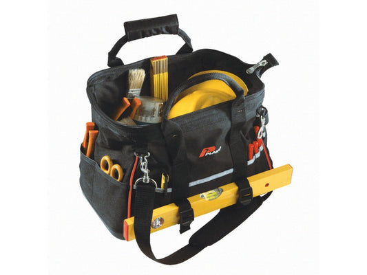 Plano tool bag, open, w/shoulder strap, 41x26x24cm internal + external pockets