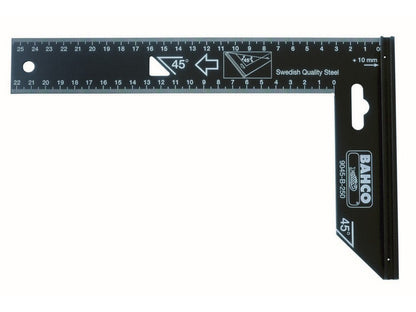 Vinkel 250mm opmærkning af 90° + 45°