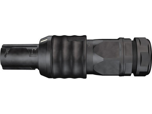 Bøsning KBT21/M50/300-C2 Sort