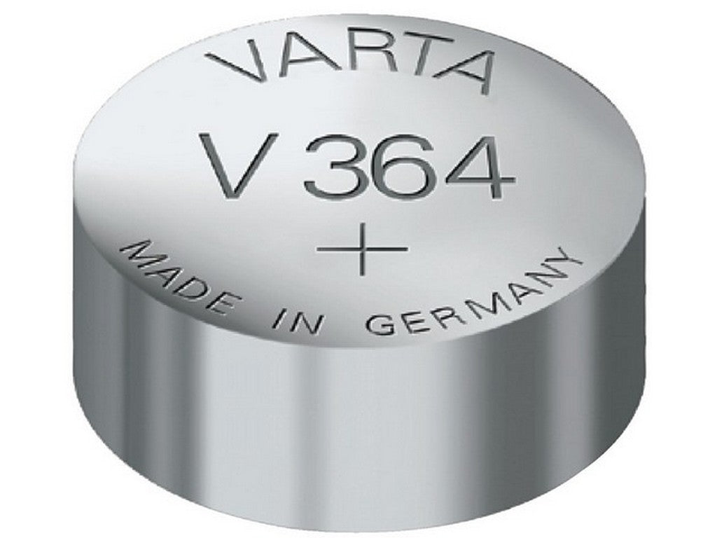 Varta battery V364 silver oxide 1.55V: 20mAh: Ø6.8x2.15mm SR60