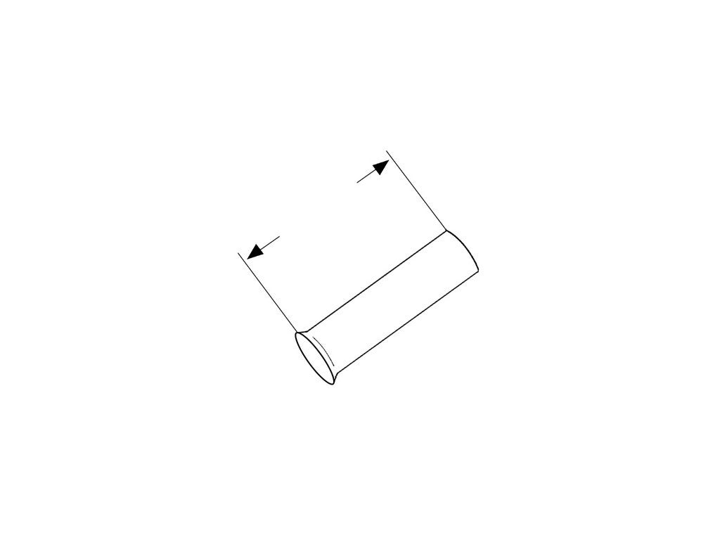 Terminal tube uninsulated 16mm-L20mm; bag w/250pcs.