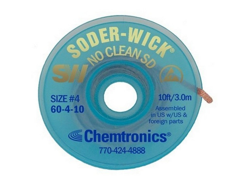 Sugetråd no-clean flus blå 2,8mmx3m f/L Pads