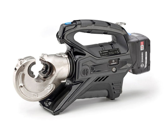 Cembre pressemaskine 18V/5,2Ah accu hydraulisk m/box f/10-400mm2 130kN