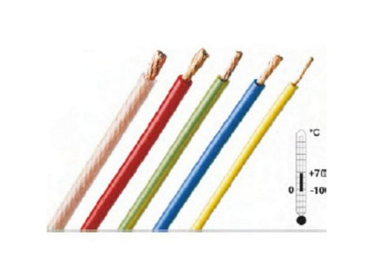 Ledning FLEXI-S 4mm2 rød 100m rulle