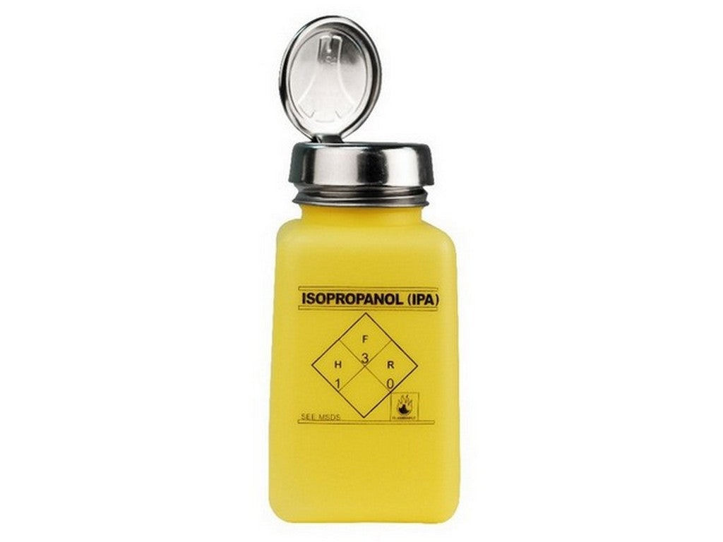 Dispenserflaske ESD 180ml Menda gul HDPE