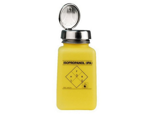 Dispenser bottle ESD 180ml Menda yellow HDPE