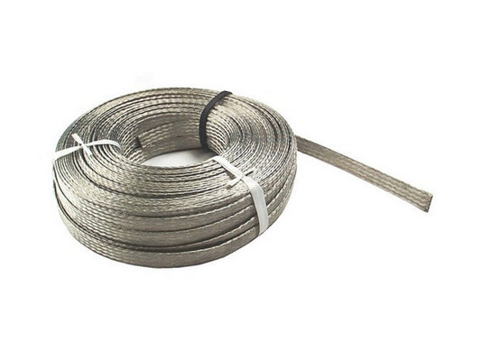 Copper strip tinned flat 16mm, rl/50m