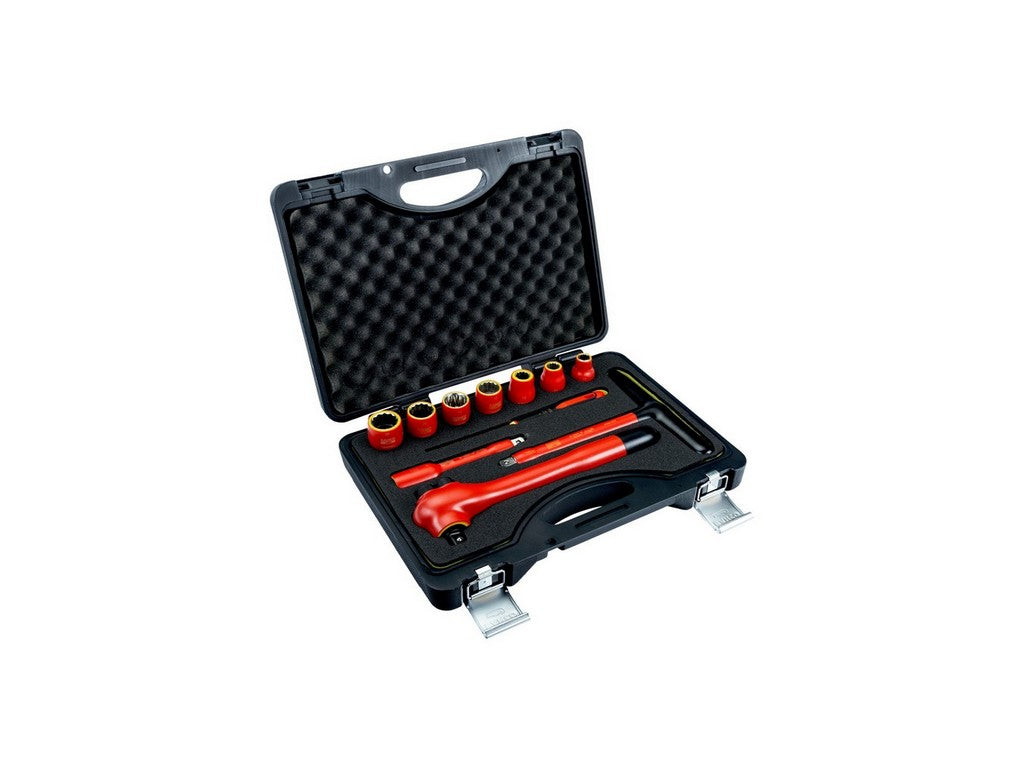 VDE insulated socket set 1/2 11 pieces 10-22mm