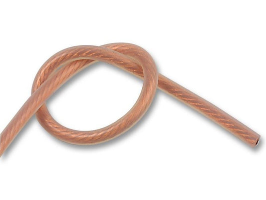 Silicone wire 16mm transparent SILI-S